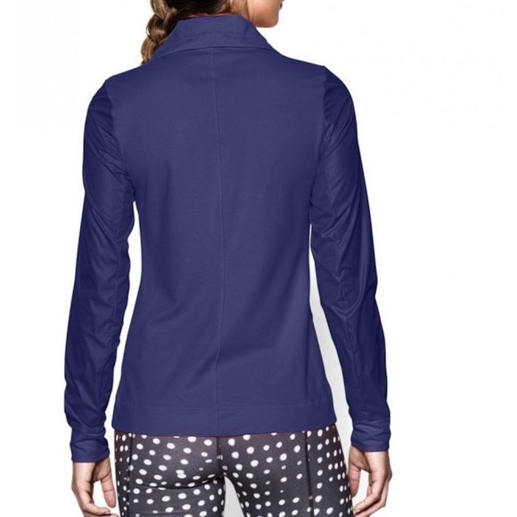 Small Under Armour Full Zip Warm Up Track Jacket - Picture 3 of 7